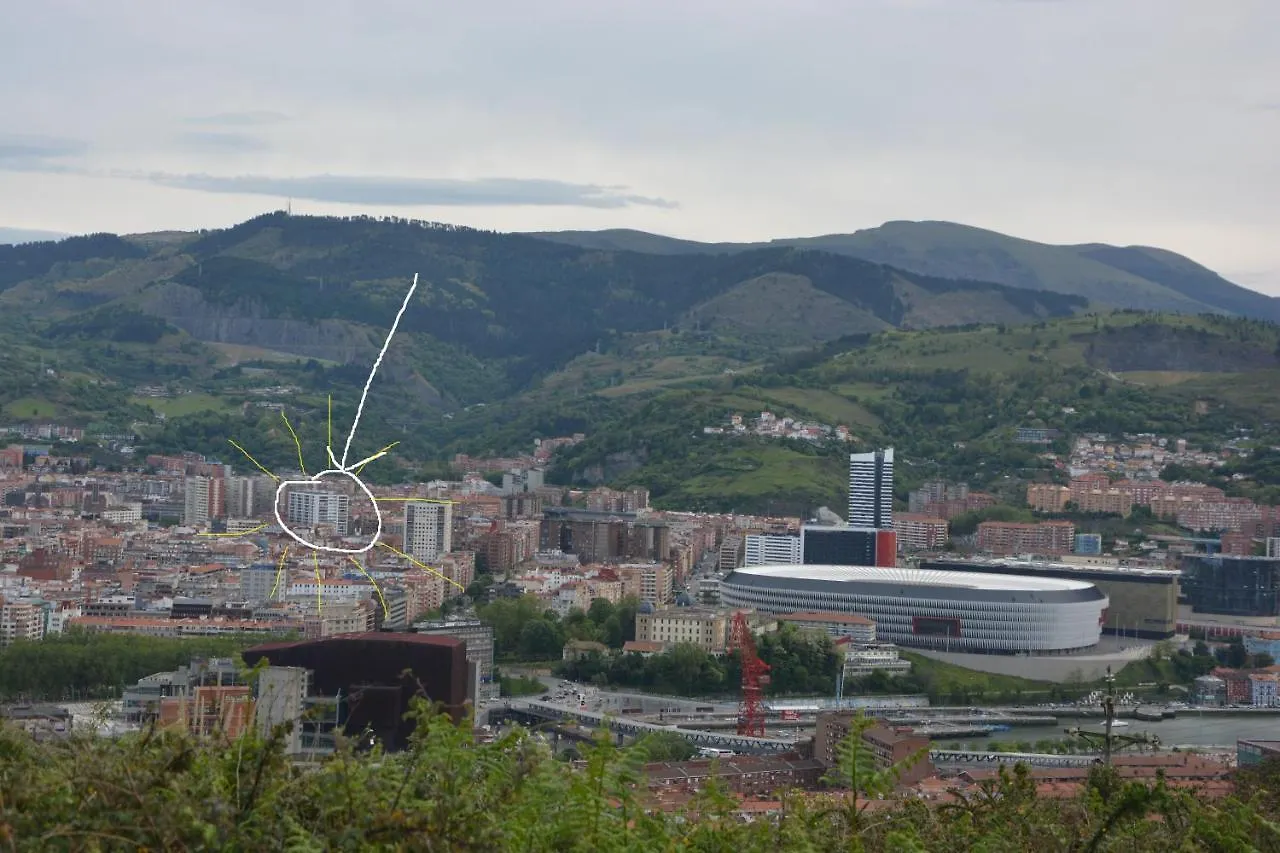 Superviews, Parking 24H Vigilado Incluido Y Netflix En Habitacion Independiente Con Bano Privado En Apartamento Particular, Francais&English Bilbao 0*,  Spagna